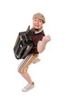 Cool musician with concertina Cool musician with concertina