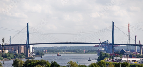 Foto: Köhlbrandbrücke in Hamburg Köhlbrandbrücke in Hamburg