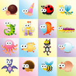 Family of funny animals