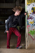 Pose of punker