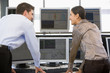 Stock Traders Viewing Monitors