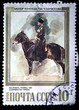 paint by artist Vrubel "The escort (Horse of Kabardian Breed)