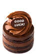 A delicious chocolate cake A delicious chocolate cake