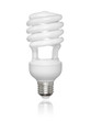 Isolated fluorescent light bulb