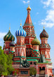 St.Basil's Cathedral on the Red Square in Moscow
