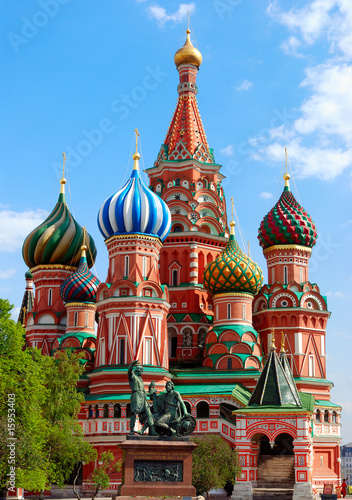 Photo: St.Basil's Cathedral on the Red Square in Moscow St.Basil's Cathedral on the Red Square in Moscow