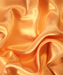 Smooth elegant golden silk as background