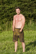 mann in lederhose