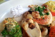 Assiette de poulet