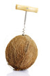 Coconut with corkshrew