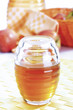 Glass of honey