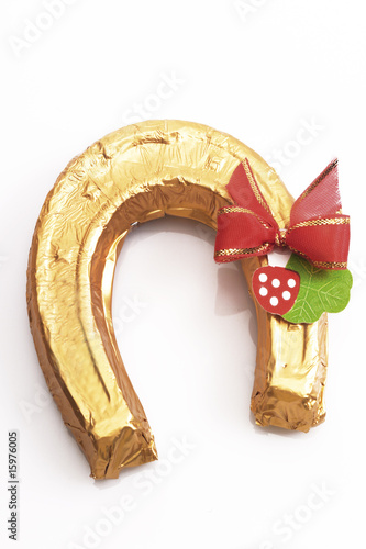 Photo: Chocolate horseshoe Chocolate horseshoe