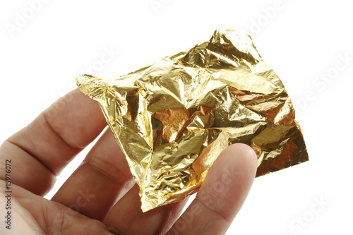 Photo: Leaf of gold Leaf of gold