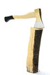 Axe and firewood, close-up
