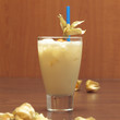 Pina colada cocktail, close-up