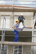 Architect and construction worker on site