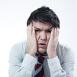 Images : homme d\'affaires stress surmenage