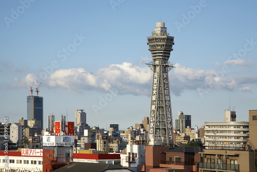 Photo: 通天閣と街並 通天閣と街並