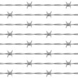 Barbed wire. Seamless. Vector. Barbed wire. Seamless. Vector.