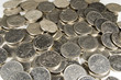 10p coins background