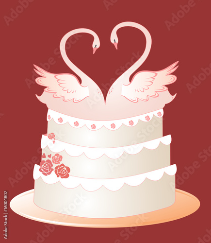 Vector: Wedding cake Wedding cake