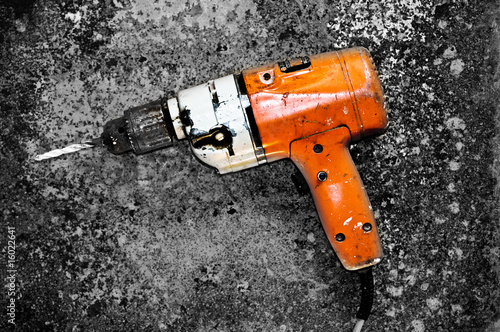 Photo: Electric drill Electric drill