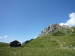 Hütte im Gebirge