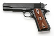 Pistol isolated on white