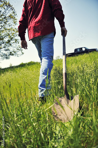 Drag Shovel