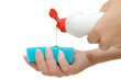 Flow out of the gel for ware washing