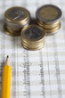 Euro coins