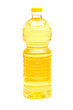 Cooking oil on white background