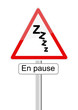 En pause