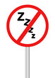 interdiction de dormir