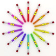 couleurs tube biohazard