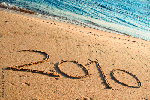 Year 2010 Written in the Sand