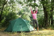 Girl in hike