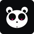 Emo panda – zbuntowana grafika
