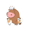 Bull catches sheep