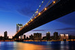 Manhattan at sunset