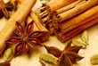 close-up of whole spice
