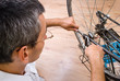 service for bike with adept repairing bike