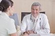 Photo: male doctor and patient male doctor and patient