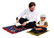 Muslim worship activites in Ramadan holy month