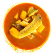 Bouillabaisse, traditional fish soup from Marseille, France