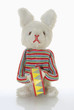 Toy bunny, close-up
