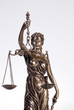 Justitia figur, close-up