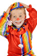 Foto: Kleiner Junge als Clown Kleiner Junge als Clown