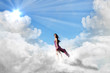 Wie auf Wolken ...