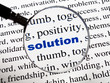mot solution bleu loupe mot solution bleu loupe